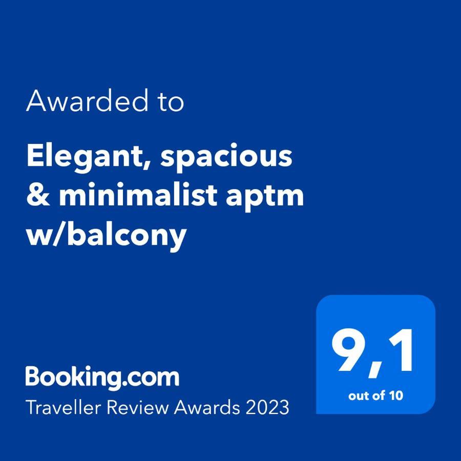Ferienwohnung Elegant, Spacious & Minimalist Aptm W/Balcony Athen Exterior foto