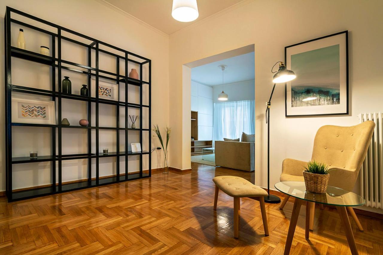 Ferienwohnung Elegant, Spacious & Minimalist Aptm W/Balcony Athen Exterior foto