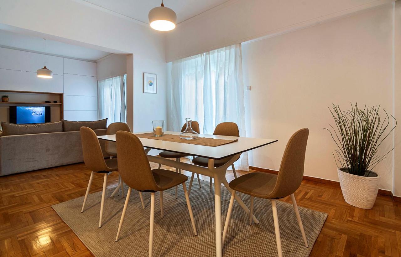 Ferienwohnung Elegant, Spacious & Minimalist Aptm W/Balcony Athen Exterior foto