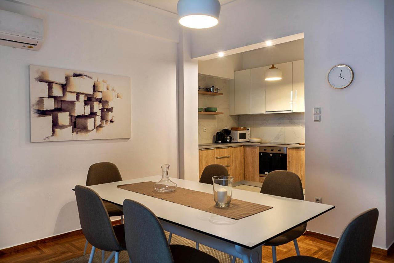 Ferienwohnung Elegant, Spacious & Minimalist Aptm W/Balcony Athen Exterior foto