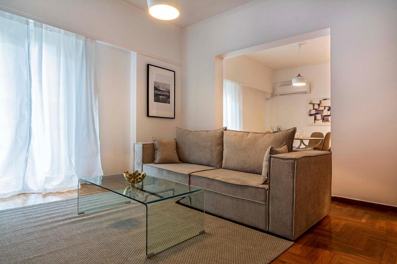 Ferienwohnung Elegant, Spacious & Minimalist Aptm W/Balcony Athen Exterior foto